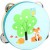 Tambourin "Petit Renard"