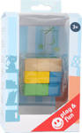 Cube à reconstruire "bleu-vert"