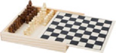 Jeu d'échecs "format voyage"