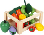 Caisse de légumes et fruits