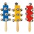 Hochet à grelots - Lot de 3